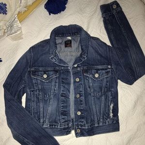 Levi’s Denim Crop Jacket S